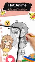 AR Drawing: رسم & تلوين الملصق