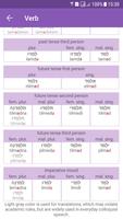 ALL Hebrew Verbs - Dictionary imagem de tela 2