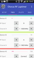 Chorus RF Laptimer capture d'écran 1