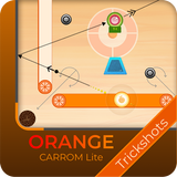 Trickshot: Orange Carrom Lite アイコン