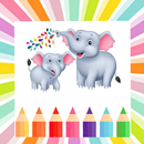 Kids Animals and Birds Coloring and Drawing Book APK