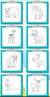 Kids Animals and Birds Coloring and Drawing Book 截图 2