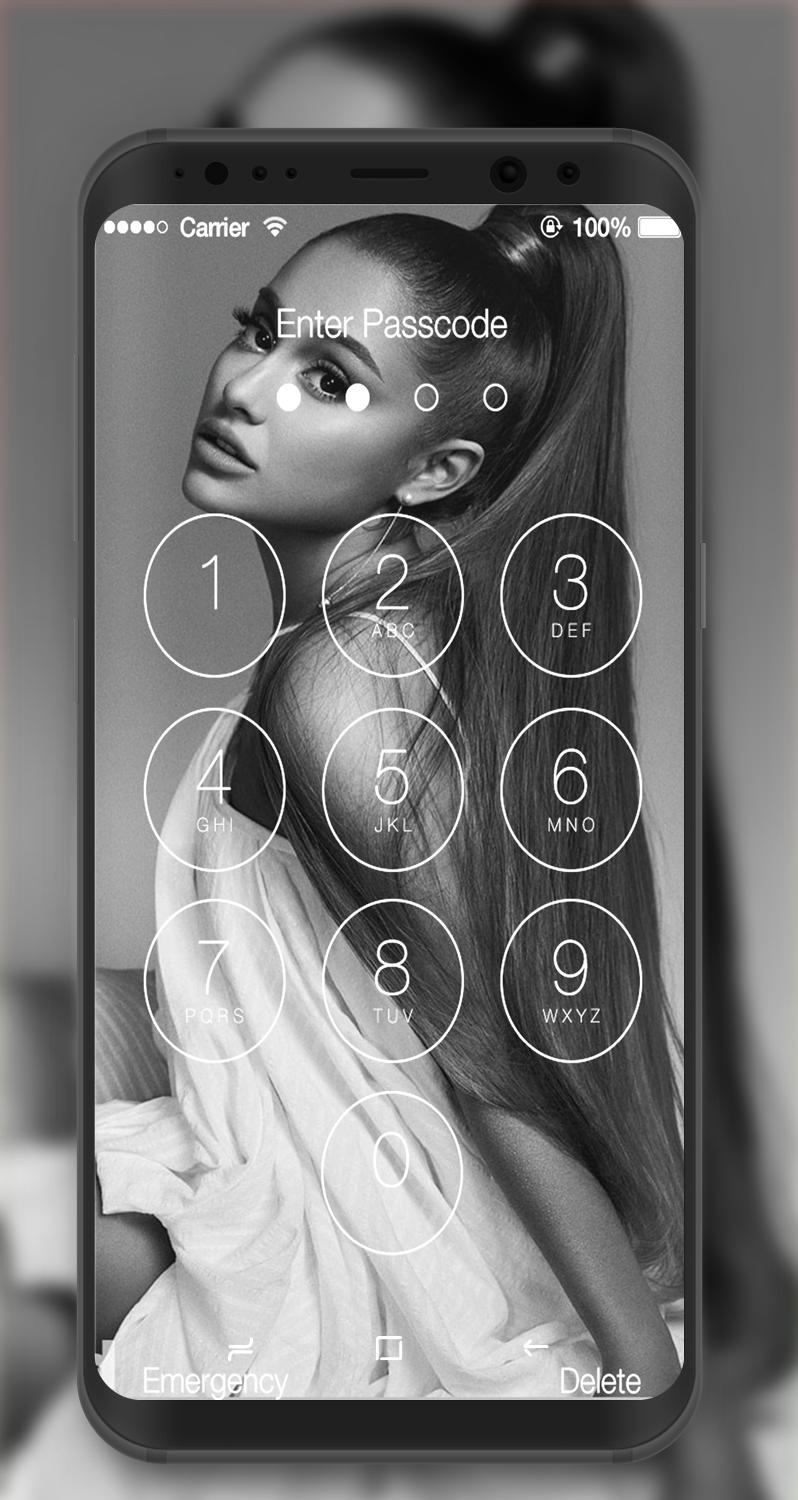 Ariana Grande lockscreen