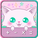 Calculator Kitty FREE ícone
