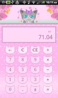 Calculator Kitty FREE capture d'écran 2