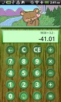 Teddy Bear Calculator Cartaz