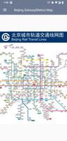 Beijing Subway Metromap Affiche