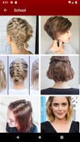 برنامه‌نما Short Hairstyles عکس از صفحه