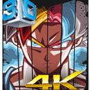 All transformation Goku Wallpaper 3D 4K 2019 APK