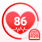 Monitor tętna i ciśnienia krwi ikona
