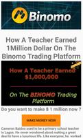 Binomo Make Money capture d'écran 1