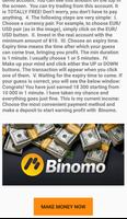 Binomo Make Money capture d'écran 2