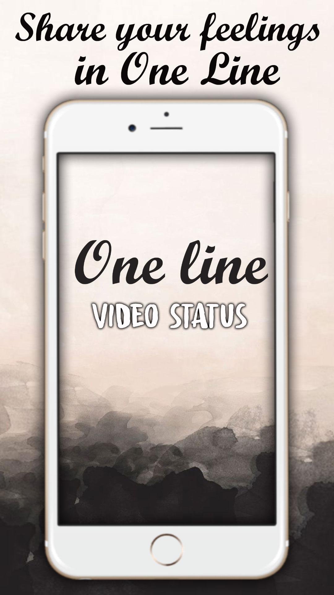 Best One Line video status APK for Android Download