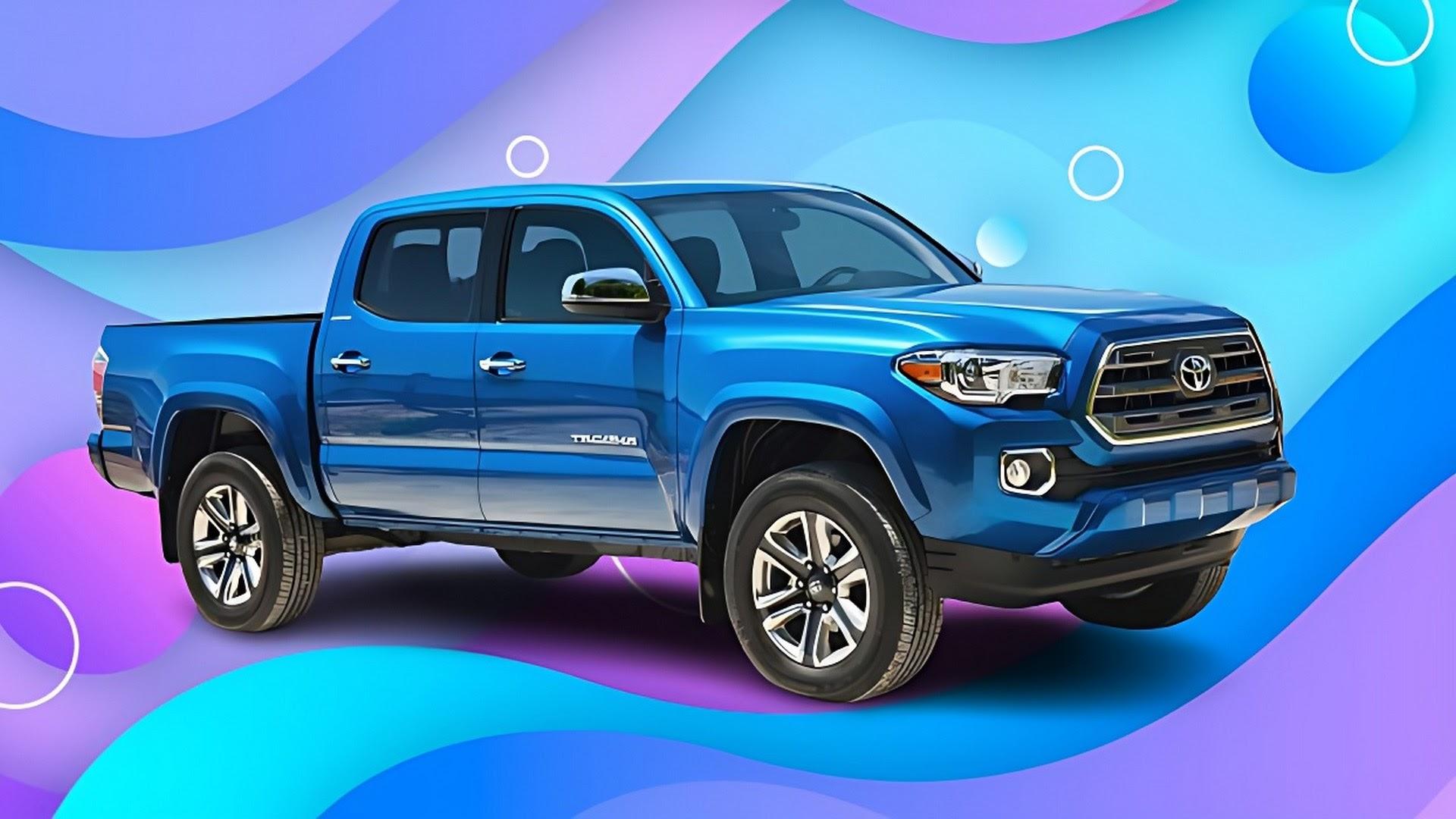 Toyota Tacoma РіРѕР»СѓР±РѕР№ 2007