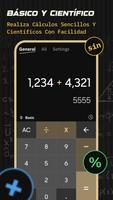 Calculadora Científica Plus captura de pantalla 1