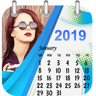 Calendar Photo Frame 2019 أيقونة