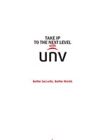 پوستر UNV Camera
