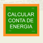 آیکون‌ Calcular Conta de Energia