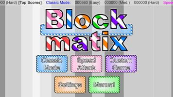 Blockmatix Cartaz