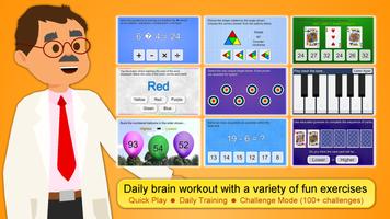 Brain App Daily Brain Training Plakat