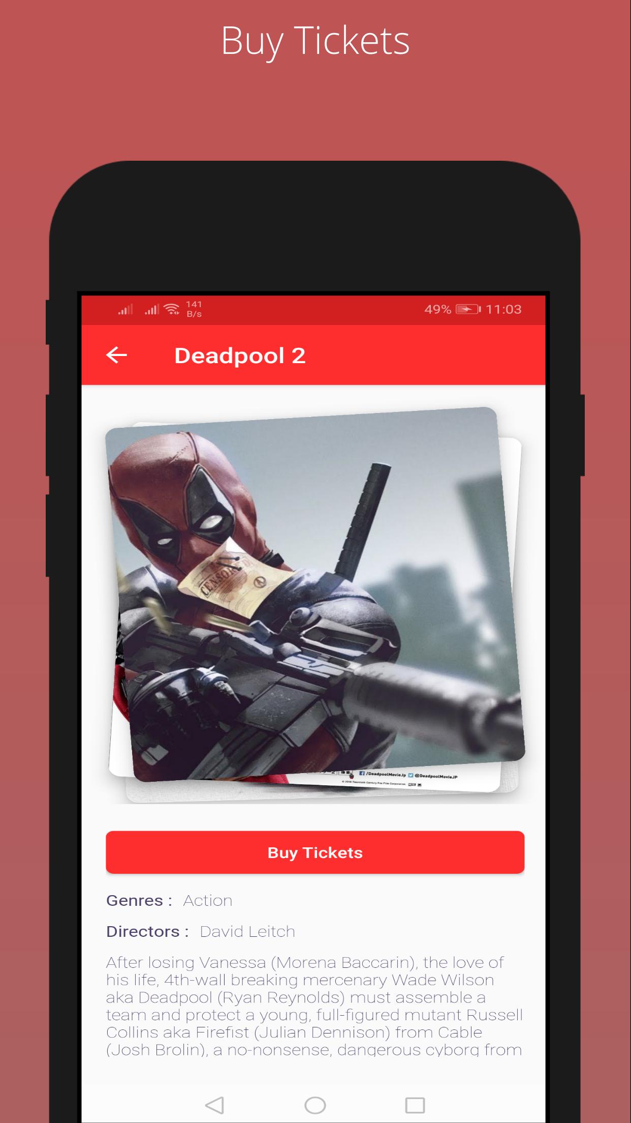 Movie Ticket Booking My Tickets For Android Apk Download