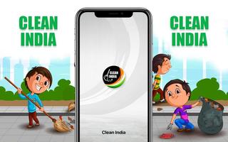 Clean India Affiche