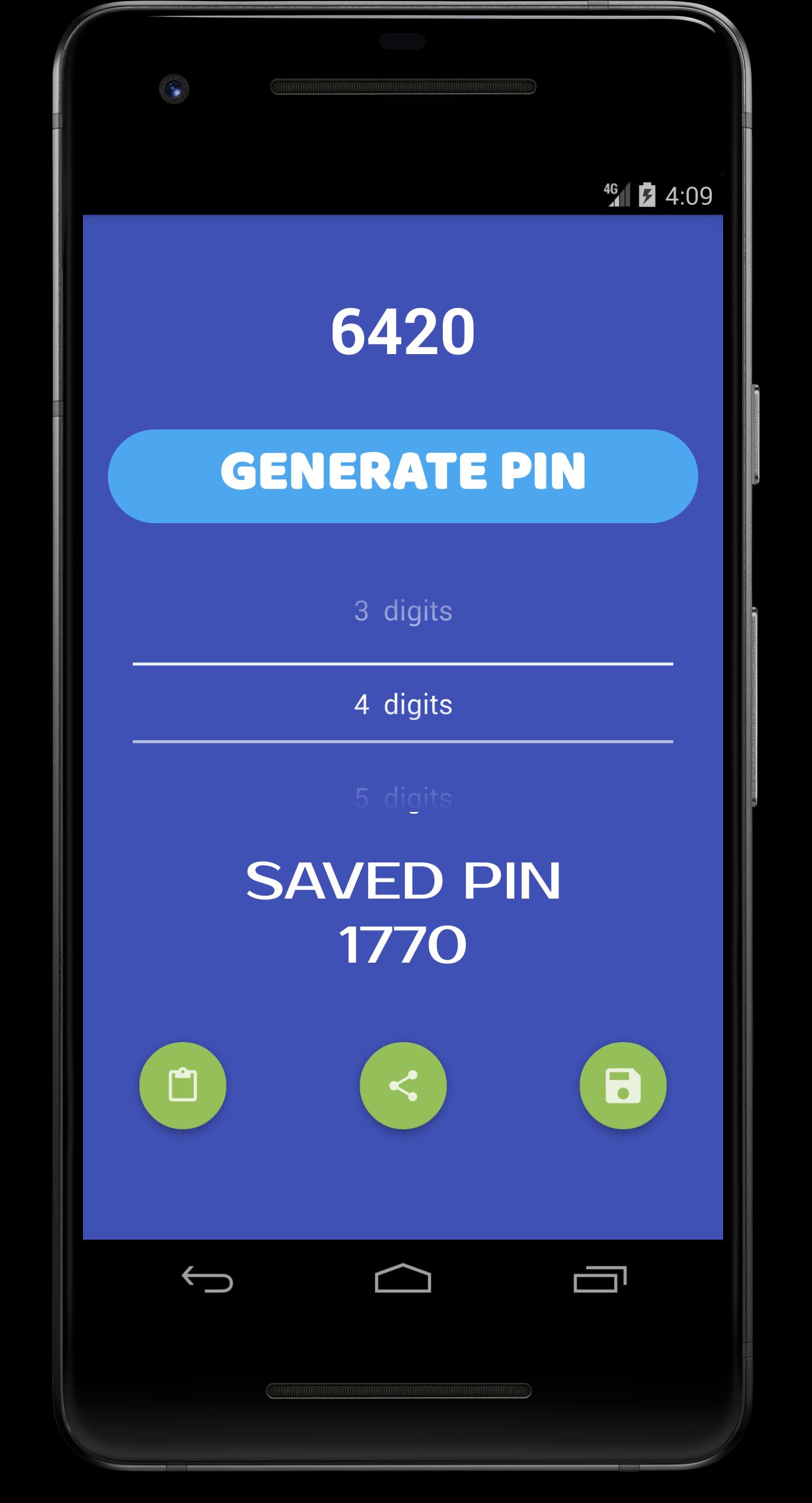 PIN Code Generator for Android - APK Download