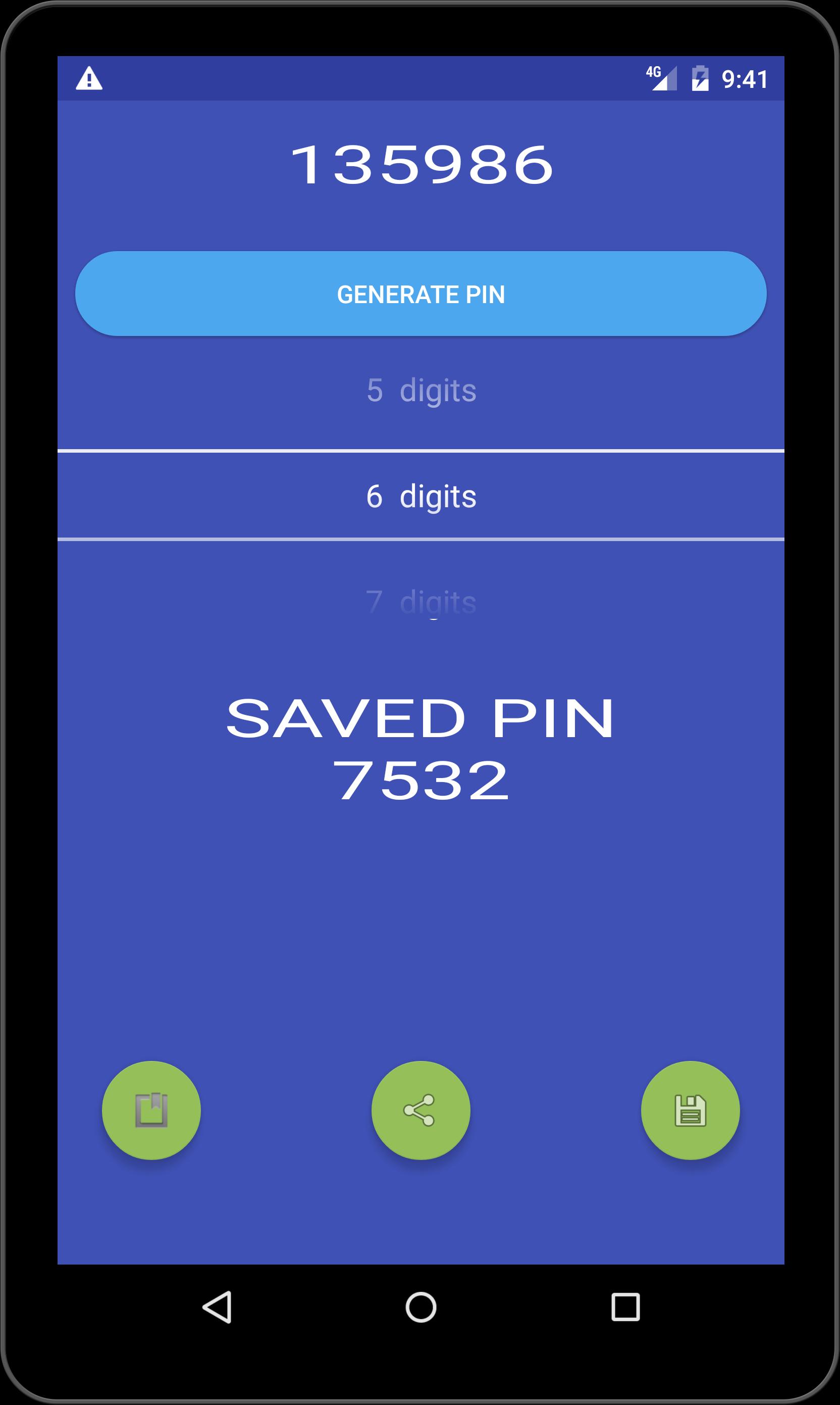 PIN Code Generator for Android - APK Download