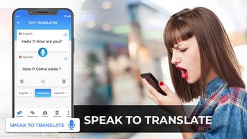 Voice Translator Free -Camera Translation Cartaz