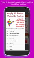 Voter ID Card All States And Services-2019 Affiche