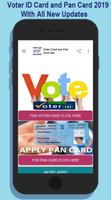 برنامه‌نما Voter ID Card And Pan Card All-2019 عکس از صفحه