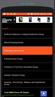 Life Sciences Essays for Matri تصوير الشاشة 1