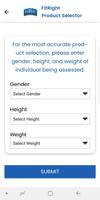 FitRight Product Selector الملصق
