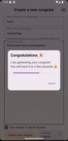 Congrats Screenshot 3