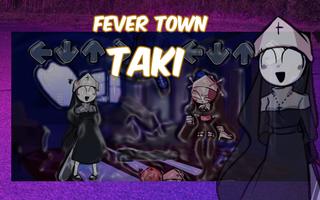 Friday funny Night Fever Town - Taki Mod پوسٹر