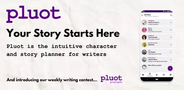 Pluot | story writing planner