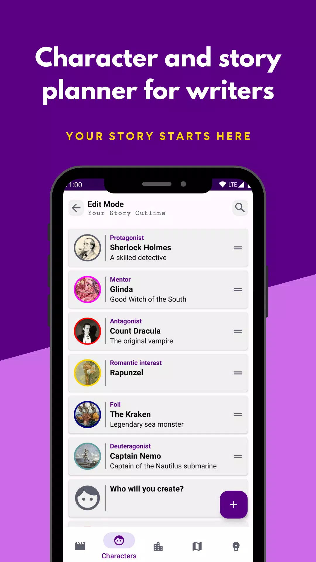 Story Planner for Writers APK (Android App) - Free Download