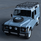 Rover Defender Car Simulator icône