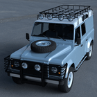 Rover Defender Car Simulator ícone