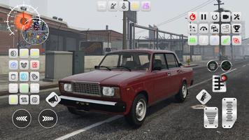 Lada 2107 Tuning Russian City 포스터