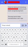 Chat Golantang syot layar 2