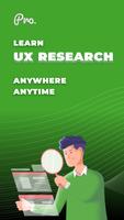 UX Research Course- ProApp الملصق