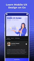 UX Design for Mobile Course imagem de tela 1