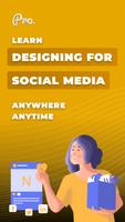 Learn Design for Social Media poster