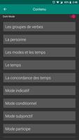 1 Schermata French Conjugation rules