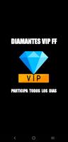 DIAMANTES VIP FF الملصق