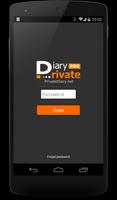 Private DIARY Pro - Personal j Affiche