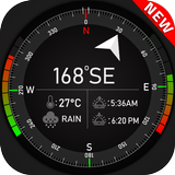 Super Digital Compass for Android 2019 ícone