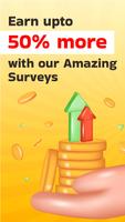 Paid Surveys for Cash, Dollars پوسٹر