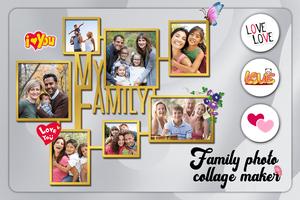 My Family Photo Collage Maker تصوير الشاشة 1